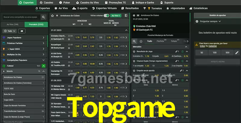 apostas esportivas